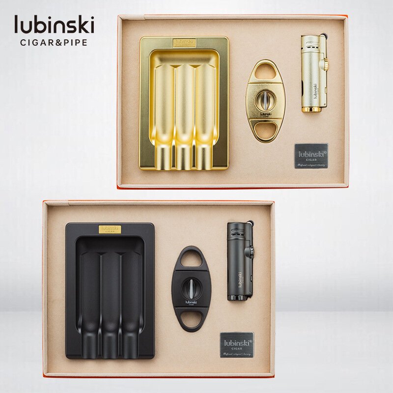 Set phụ kiện cigar Lubinski 3 món TH08